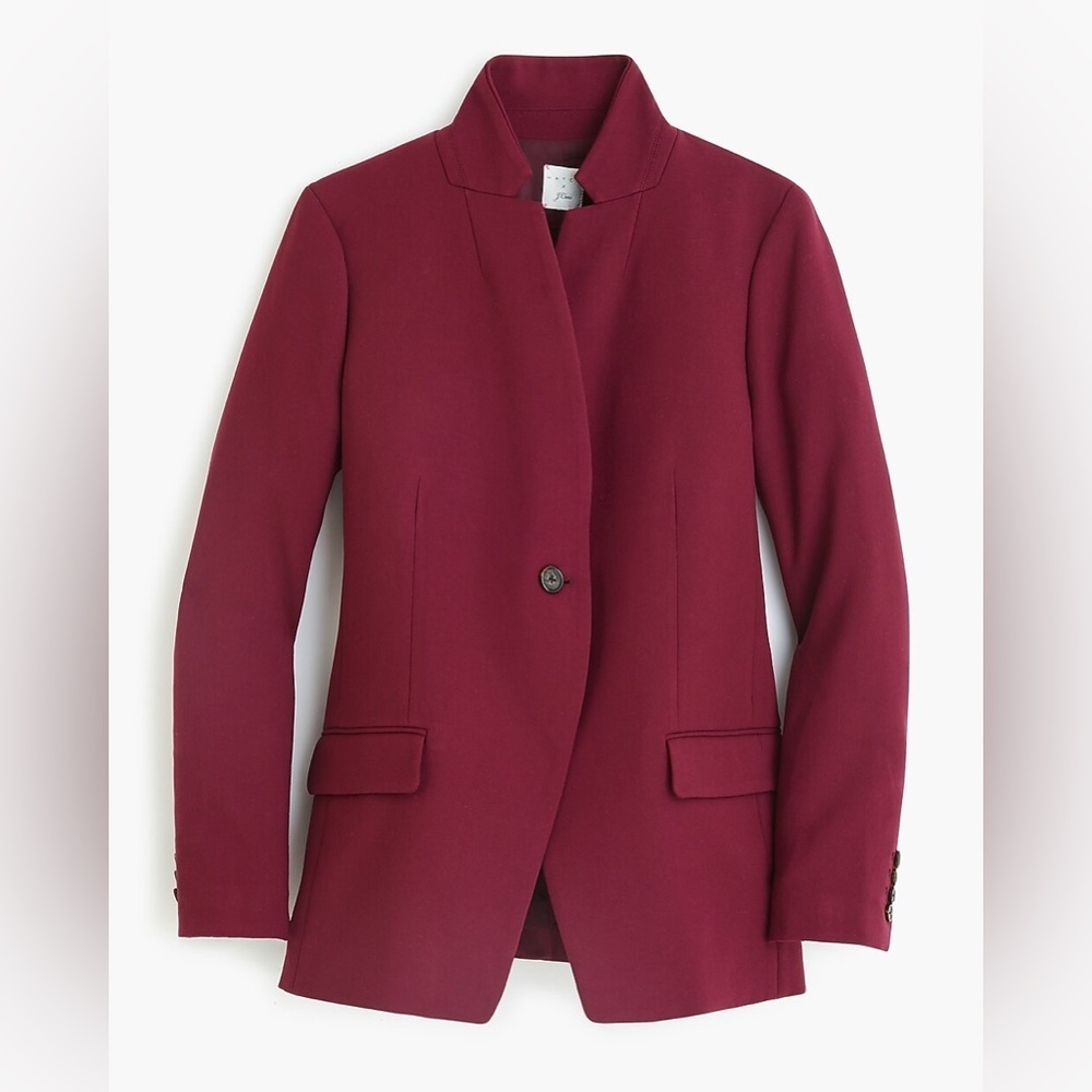 Hatch X J Crew Maternity Regent Blazer in Four Season Stretch - Picture 2 of 9